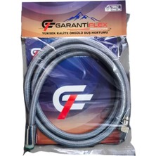 Garantiflex Örgülü Duş Hortumu, 150 Cm, Anti Twist Sistemi, 1/2-1/2 Bağlantı, Esnek, Yüksek Basınç Dayanımlı