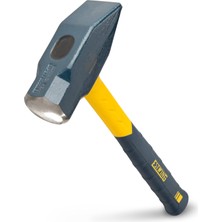Sure Strike Blacksmith's Hammer - 1890ML Metalworking Tool With Fibreglass Handle & No-Slip Cushion Grip - MRF64BS