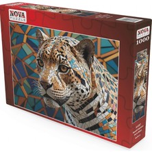 1000 Parçalı Mozaik Jaguarın Derin Bakışı Yetişkin Puzzle - 41207
