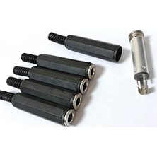 6.3mm Dişi Lehimlik Konnektör Çivi Jack 6.3 mm Dişi Jack
