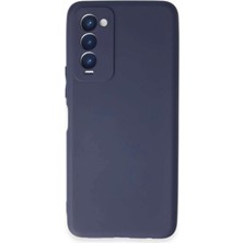 Bin1çeşit Camon 18 Kılıf First Silikon - Lacivert