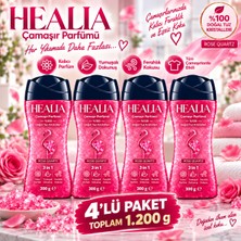 Healia Rose Quartz 3 In 1 Çamaşır Parfümü %100 Doğal Tuz Kristalleri 300 gr x 4 (1.200 Gr)