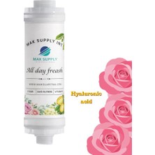 Duş Filtresi (Hyaluronik Asit) Gül Parfümlü