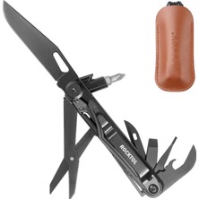 12 Fonksiyonlu Multitool Siyah Çakı Kılıflı
