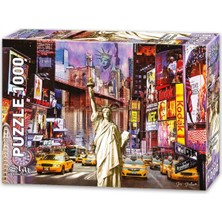 Star Puzzle 1101261-1000 Parça New York Kolajı Puzzle Yapboz