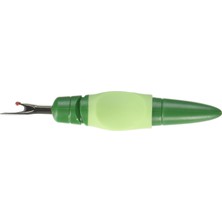 Eğri Bıçaklı Dikiş Yırtıcı, Ergonomik Tasarımlı ve Güvenlik Kilitli Büyük, 1'li Paket Yeşil