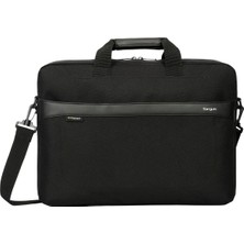 Üniseks 15-16" Geolite Ecosmart Slim Brief Briefcase, Siyah