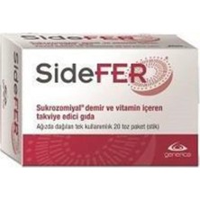 Sidefer Takviye Edici Gıda 20 Sticks