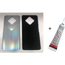 Bin1çeşit Infinix Zero 8 Arka Batarya Pil Kapağı Siyah (B700