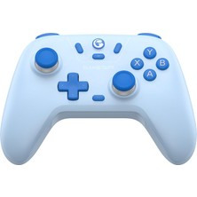 Nova Lite Çoklu Platform Kablosuz Oyun Kumandası, Pc, Steam, Switch, Ios ve Android Uyumlu Hall Effect 20Hz Turbo (Sky Blue)