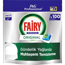 Professional Orjinal Bulaşık Makinesi Deterjanı Kapsülü 100 Yıkama