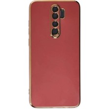 Bin1çeşit Redmi Note 8 Pro Kılıf Volet Silikon - Kırmızı