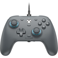 Xbox Series X|s, Xbox One ve Windows 10/11 Için G7 Se Kablolu Oyun Kumandası, Hall Effect Joysticks/hall Tetikleyicili Tak ve Çalıştır Oyun Kumandası, 3,5 mm Ses Jakı-Gri