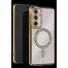 Bin1çeşit Galaxy A17 5g Joke Simli Magneticsafe Kılıf -