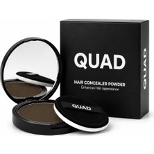 Unisex Saç ve Sakal Kapatıcı Dolgunlaştırıcı Pudra, Koyu Kahve, 10GR, Doğal Görünüm, Anında Hacim