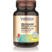 Nikotinamid Ribosid 300 Mg + Nadh 20 Mg 30 Capsules
