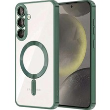 Bin1çeşit Galaxy A57 5g Kross Magneticsafe Kapak - Koyu Yeşil