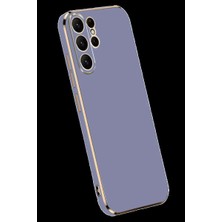Bin1çeşit Galaxy S24 Ultra Kılıf Volet Silikon - Mavi