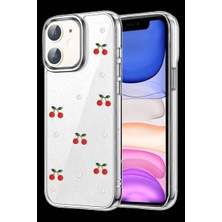 Bin1çeşit iPhone 12 Fiyonk Desenli Kapak - Desen 9