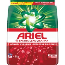 Ekstra Leke Çıkarma Beyazlar Toz Çamaşır Deterjanı 3 kg 20 Yıkama