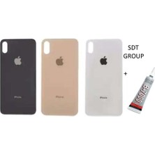 Bin1çeşit iPhone Xs Arka Batarya Pil Kapağı Siyah (B7000 15