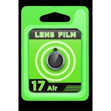 Bin1çeşit iPhone 17 Air Raze Metal Kamera Lens - Mavi
