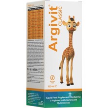 Classic Larjinin, Multivitamin ve Multimineral Içeren Sıvı Portakal ve Vanilya Aromalı 150 ml