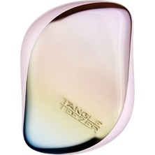 Compact Styler Matte Ombre Chrome Saç Fırçası - Seyahat ve Çanta Boy Tarak