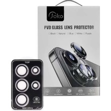 Bin1çeşit Galaxy S24 Ultra Pvd Metal Kamera Lens - Pembe