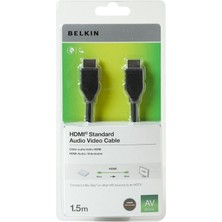 Hızlı HDMI 1.4 Kablosu, 1.5m (4k, Ultra Hd, 3d), F3Y017BT1, 5mblk