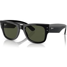 Orb Ray-Ban 0840S 901/31 51 Unisex Güneş Gözlüğü Siyah Çerçeve Uv 400 Filtreli Kadın ve Erkek