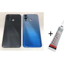 Bin1çeşit Infinix Hot 12 Plus Arka Batarya Pil Kapağı Mavi (
