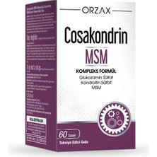 Orzax Cosakondrin Msm 60 Tablet