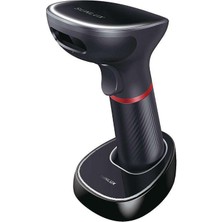 Bin1çeşit XL-9610 2d Karekod Kablosuz USB Barkod Okuyucu + Cradle