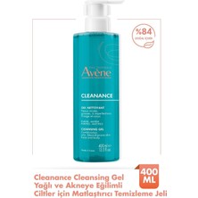 Eau Thermale Avene Cleanance Yağlı ve Akneye Eğilimli Ciltler Için Matlaştırıcı Temizleme Jeli 400 ml 240019