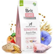 Bin1çeşit Sustainable Sensitive Balık ve Böcek Proteinli Yetişkin Köpek Maması 12 kg