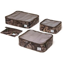 Kyoto Packing Cubes Su Itici Kumaş Organizer Set