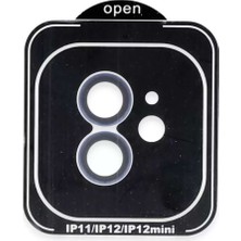 Bin1çeşit iPhone 11 Pvd Metal Kamera Lens - Mavi