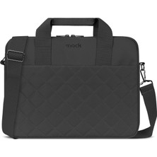 Iksy MCC-901 Laptop Çantası, Erkekler ve Kadınlar Için Profesyonel Bilgisayar Çantası, 13,3 Inç - 14.1 Inç Notebook Çantası, Evrak Çantası, Siyah