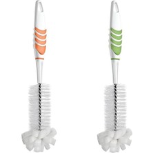 Titiz Softon Şişe ve Biberon Temizleme Fırçası (2 Adet) - TP-333 Ergonomik Biberon Fırçası (Smartizi Güvencesiyle)