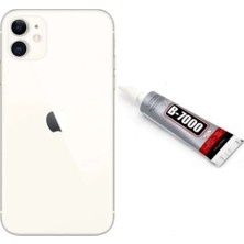 Bin1çeşit iPhone 11 Arka Pil Kapağı ve Yapıştırıcı Hediye (B