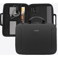 Zone x MCE-1403 Sert Yapılı Çanta, 14” MacBook Pro, 13”macbook Pro, 13” Macbook Air, 13”&14.1” Notebook Modelleri Için Koruyucu Kılıf, Aksesuar Düzenleyicili iPad Taşıma Kılıfı