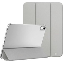 iPad 11.nesil A16 11INÇ/10.NESIL Uyumlu 10,9 Inç Kılıf - Uyku Modlu ve Darbeye Dayanıklı Kaplama (Gri, iPad 11.nesil A16 11INÇ/10.NESIL 10.9 Inç)
