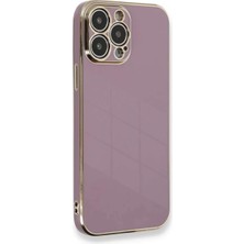 Bin1çeşit iPhone 15 Pro Kılıf Volet Silikon - Mor