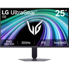 Ultragear 25G523B-B 25 Inc 200Hz 1ms HDMI Dp Adaptivesync HDR10 Fhd IPS Gaming Monitör