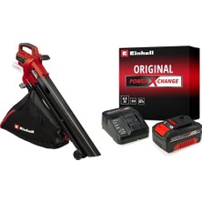Venturro 18/210 - Solo, Akülü Yaprak Toplama ve Üfleme + Einhell 18V 4,0 Ah Pxc Starter Kit, Akü & Şarj Cihazı