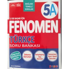 Fenomen Okul Yayınları Fenomen 5. Sınıf Türkçe Soru Bankası 5A
