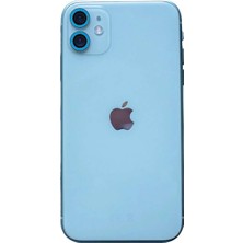 Bin1çeşit iPhone 11 Neon Fosforlu Kamera Lens - Mavi