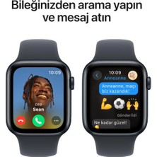 Apple Watch Se 2 Gps 40MM Gece Yarısı Alüminyum Kasa ve Spor Kordon Akıllı Saat - Outlet