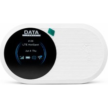 Dataforce M10 Pro 4g Lte Wi-Fi 6 Taşınabilir Cep Modem 3000 Mah Renkli Ekran Türkçe Arayüz